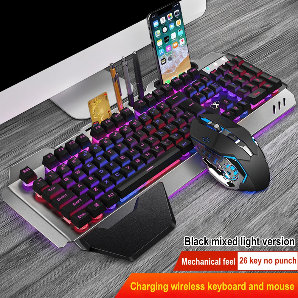 Gaming Keyboard Mouse And Headset Combo - K680 Teclado e Mouse Sem Fio