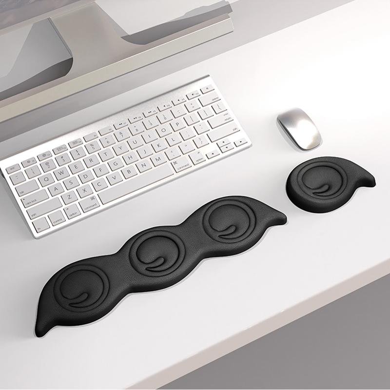 Gaming Keyboard Mouse Set - Conjunto de descanso de pulso para