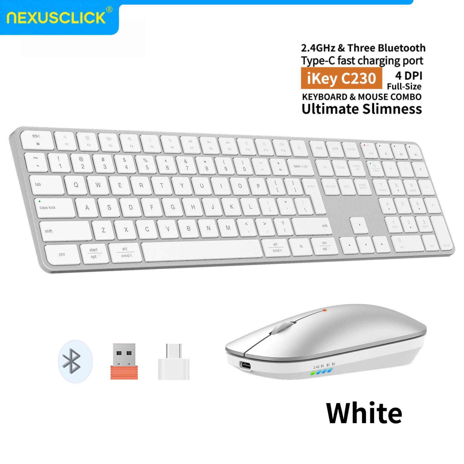 Gaming Keyboard That Is Quiet - Combo de Teclado e Mouse Sem