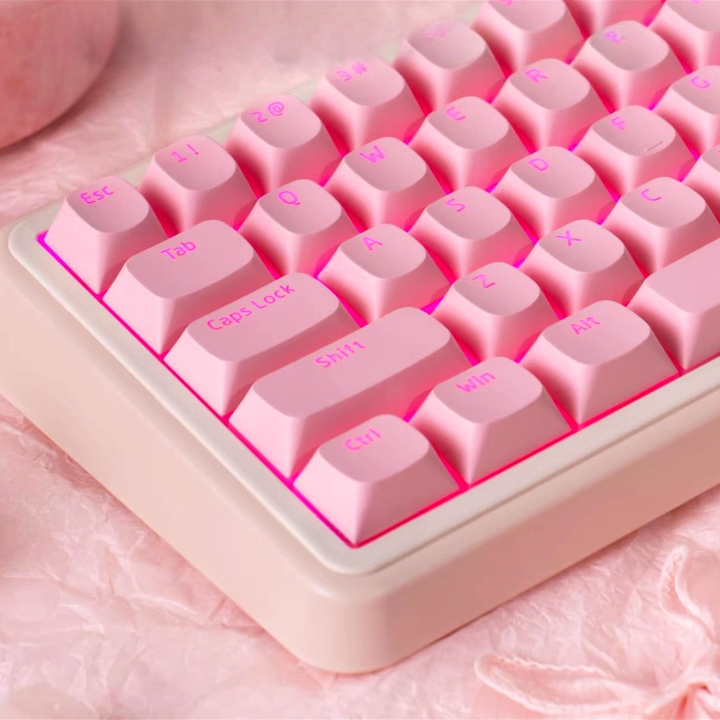 Keyboard Gaming Transparent - Kit de Teclas Transparentes OEM Simples
