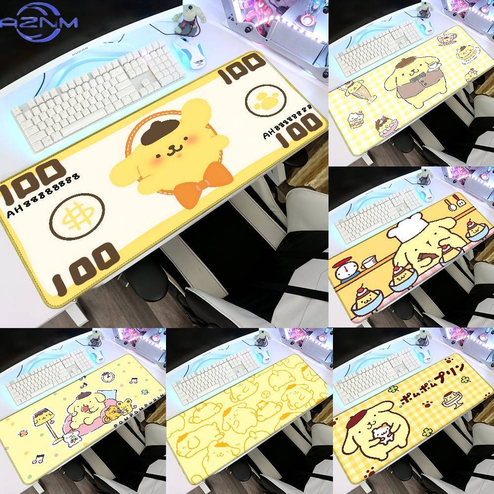 Gaming Keyboard Top - Mouse Pad P-Pompompurin Fofo de Borracha