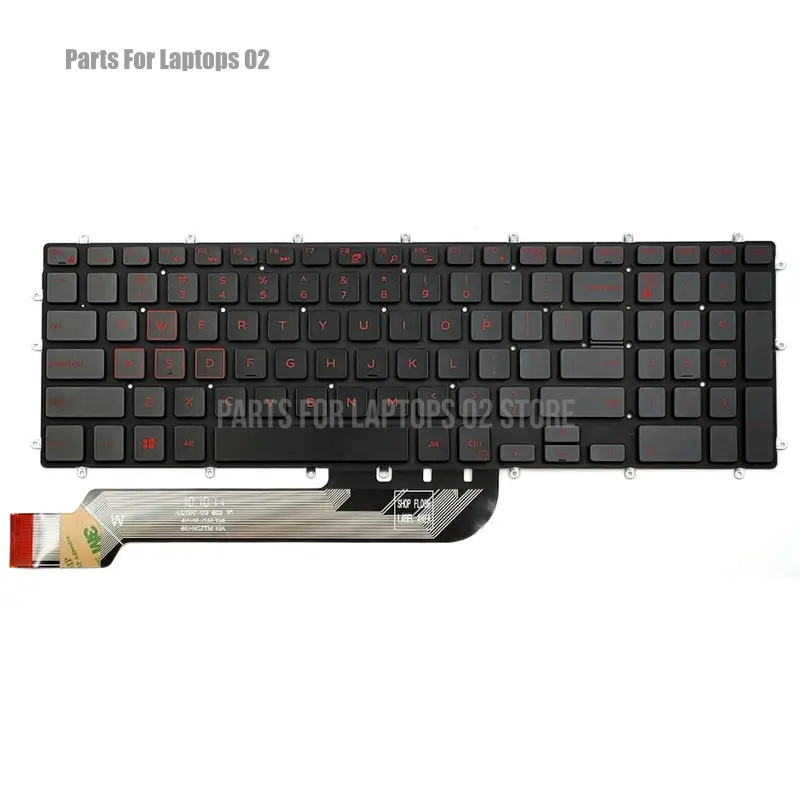 Gaming Keyboard Blue - Novo Teclado Retroiluminado Azul para Laptops