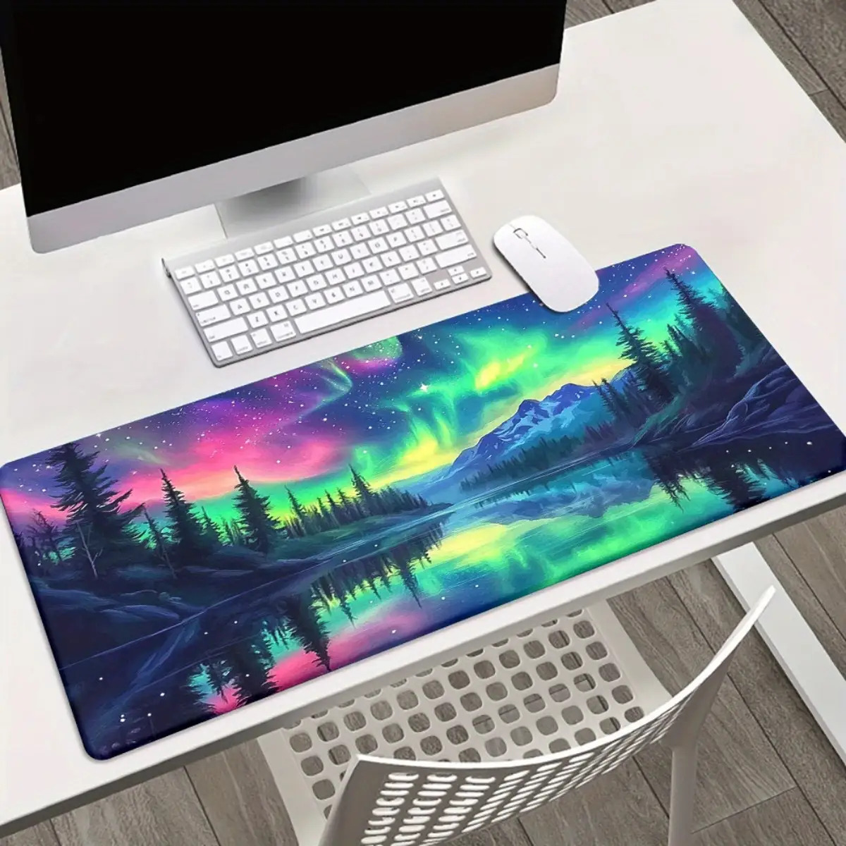 Gaming Keyboard Brand - Mouse Pad Gamer Colorido com Estampa