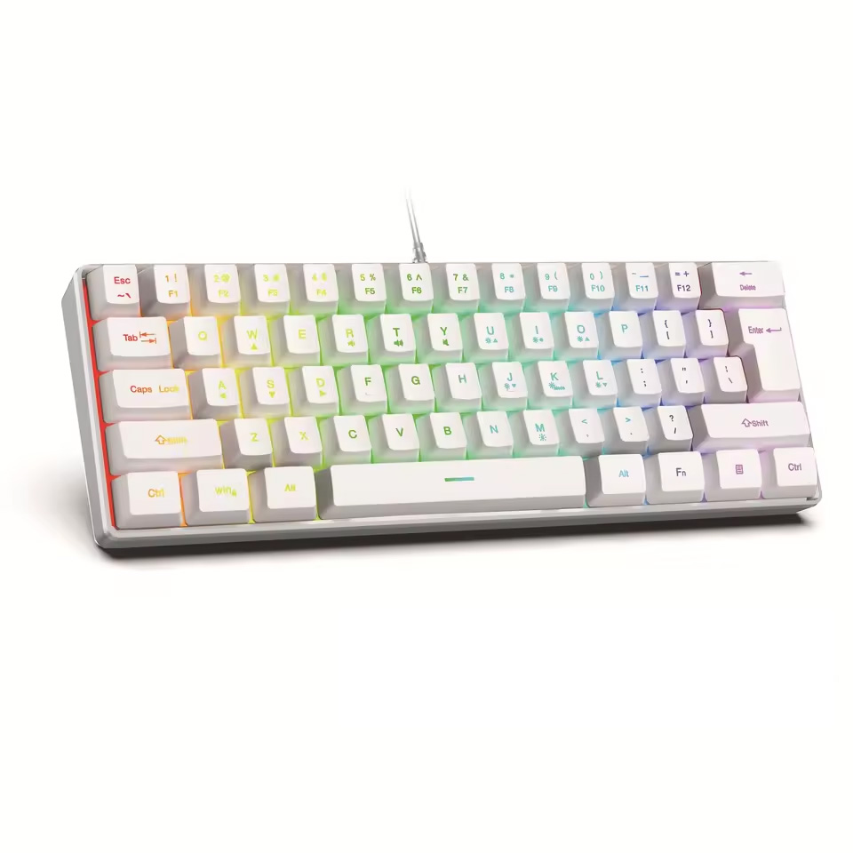 Gaming Keyboard Thocky - Novo Teclado Mecânico Portátil com Fio