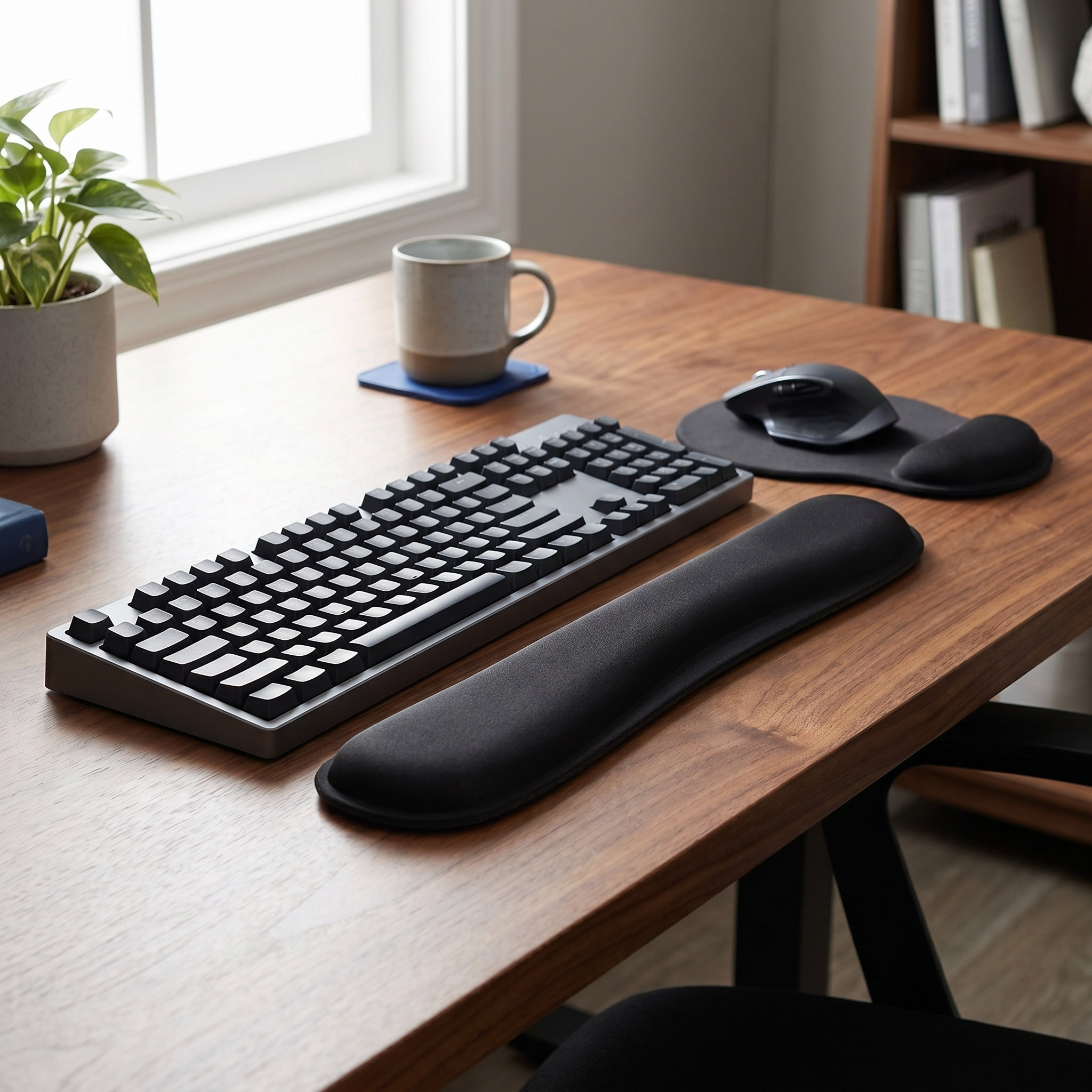 Gaming Keyboard Mouse Set - Conjunto de Apoio de Pulso em