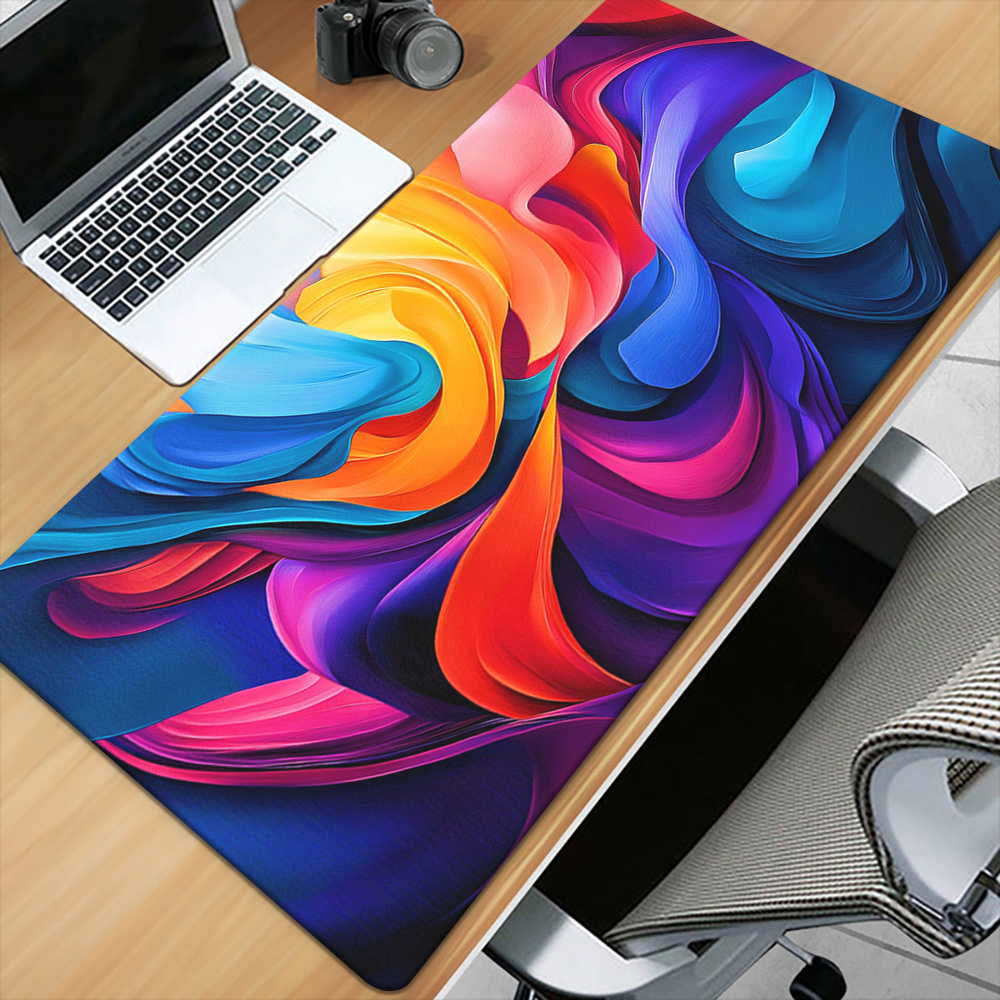Gaming Keyboard Brand - Mousepad Digital Moderno de Arte em