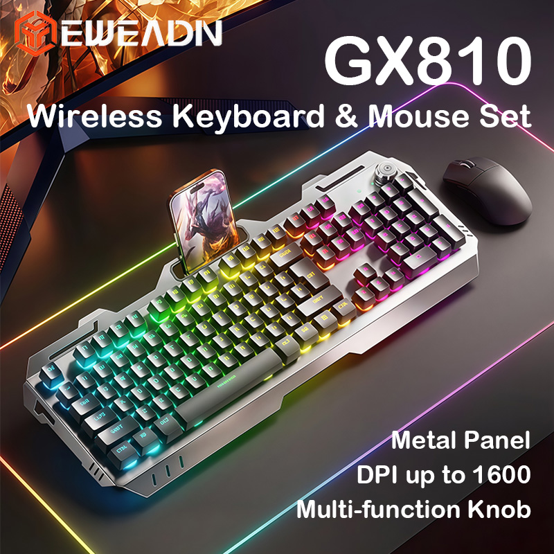 Gaming Keyboard Mouse And Headset Combo - Combo de teclado e mouse sem