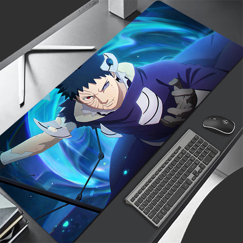 Gaming Keyboard Easy To Clean - Mouse Pad Grande Anime Naruto Obito