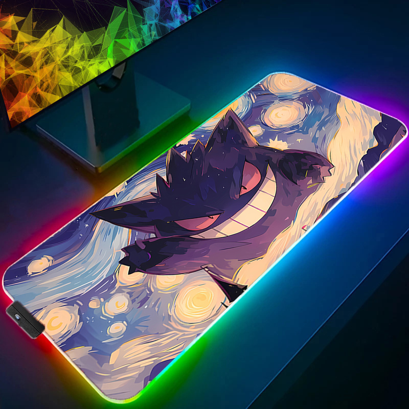 Rgb grande mouse pad tapetes d - Gaming Keyboard Top avaliação e preço