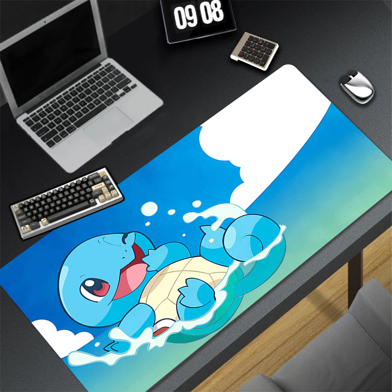 Japão anime mouse pad pc azul  - Gaming Keyboard Blue avaliação e preço