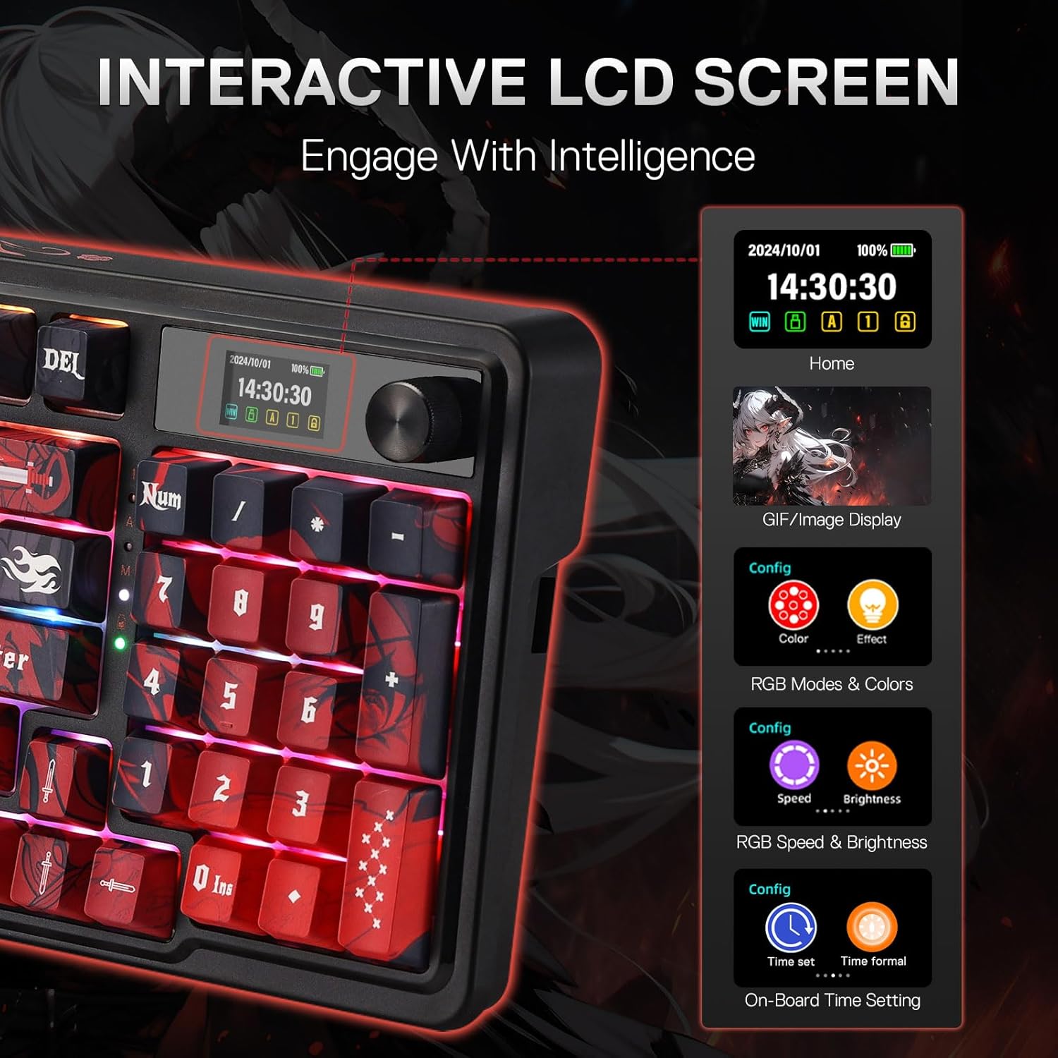 Redragon K719 PRO Junta sem fi - Gaming Keyboard Thocky avaliação e preço
