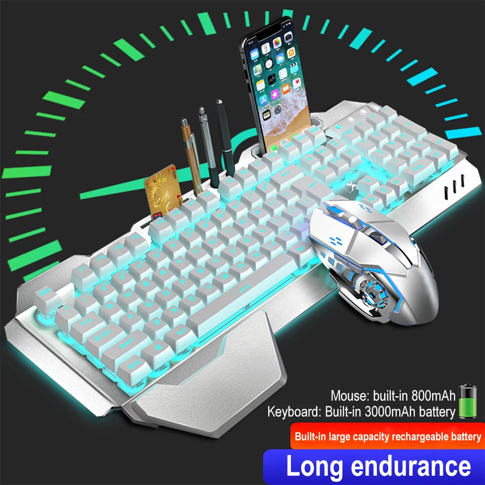 K680 Teclado e Mouse Sem Fio R - Gaming Keyboard Mouse And Headset Combo avaliação e preço