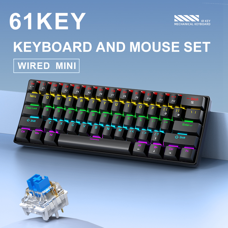 APAYADO K61 Mini teclado mecân - Keyboard Gaming Mac avaliação e preço