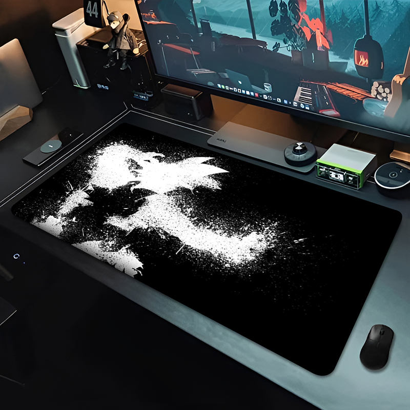 Mouse Pad Grande DBZ Black Ani - Gaming Keyboard Easy To Clean avaliação e preço