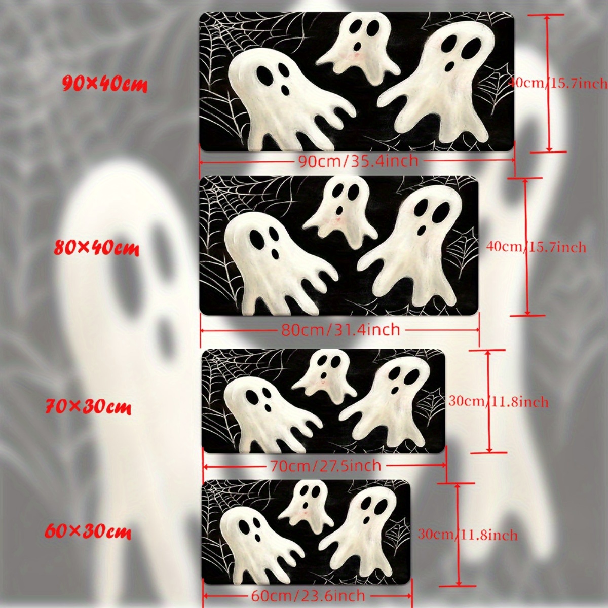 Mouse Pad Ghost Web, Tapete de - Gaming Keyboard Brand avaliação e preço