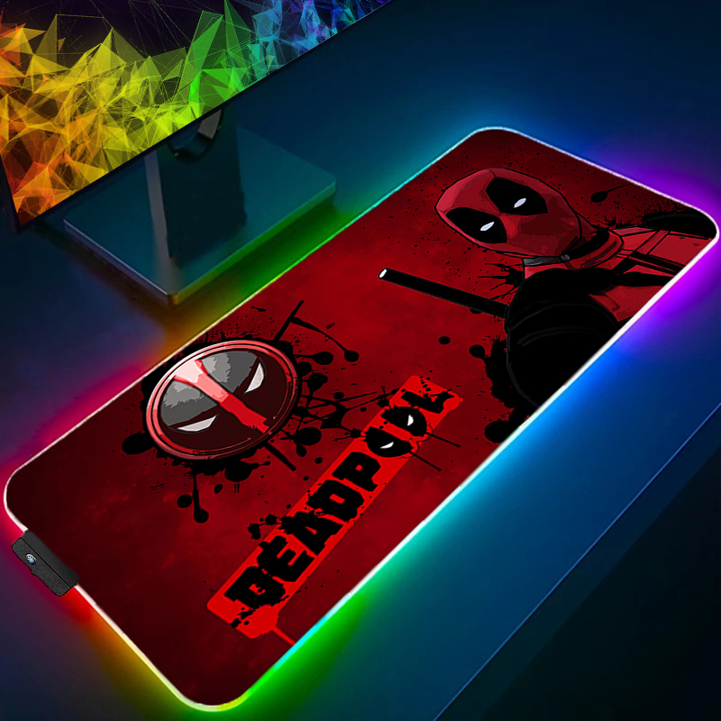 Led mouse pad jogos backlight  - Gaming Keyboard Easy To Clean avaliação e preço