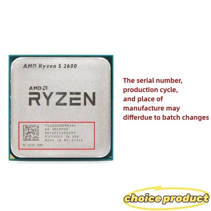 Processador AMD Ryzen 5 2600 O - Amd Cpu Ryzen 5 avaliação e preço
