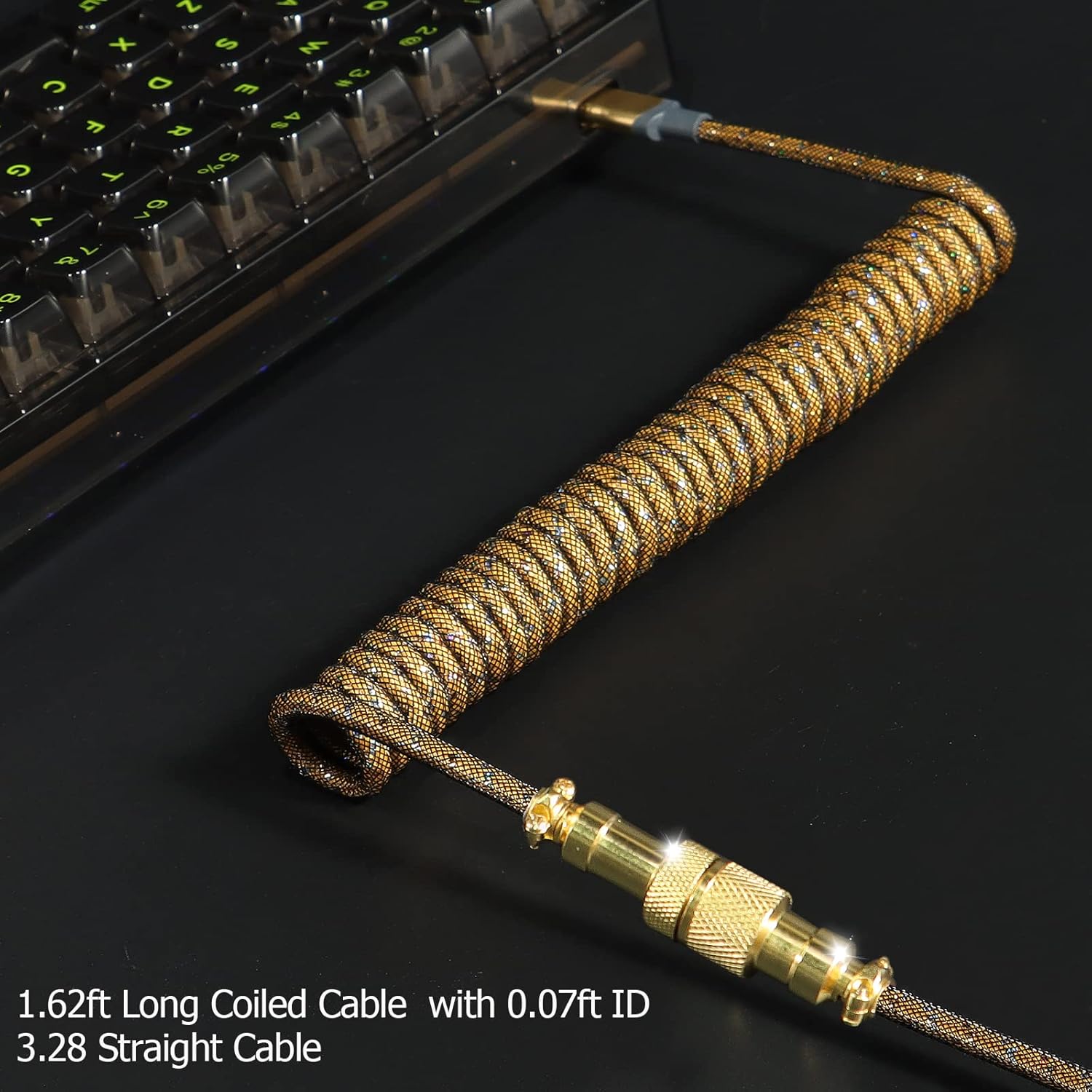 Cabo USB C enrolado ATTACK SHA - Gaming Keyboard Ergo avaliação e preço