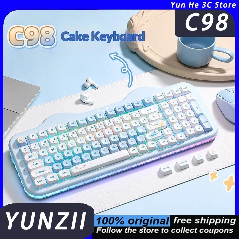 Teclado Mecânico Silencioso YU - Gaming Keyboard That Is Quiet avaliação e preço