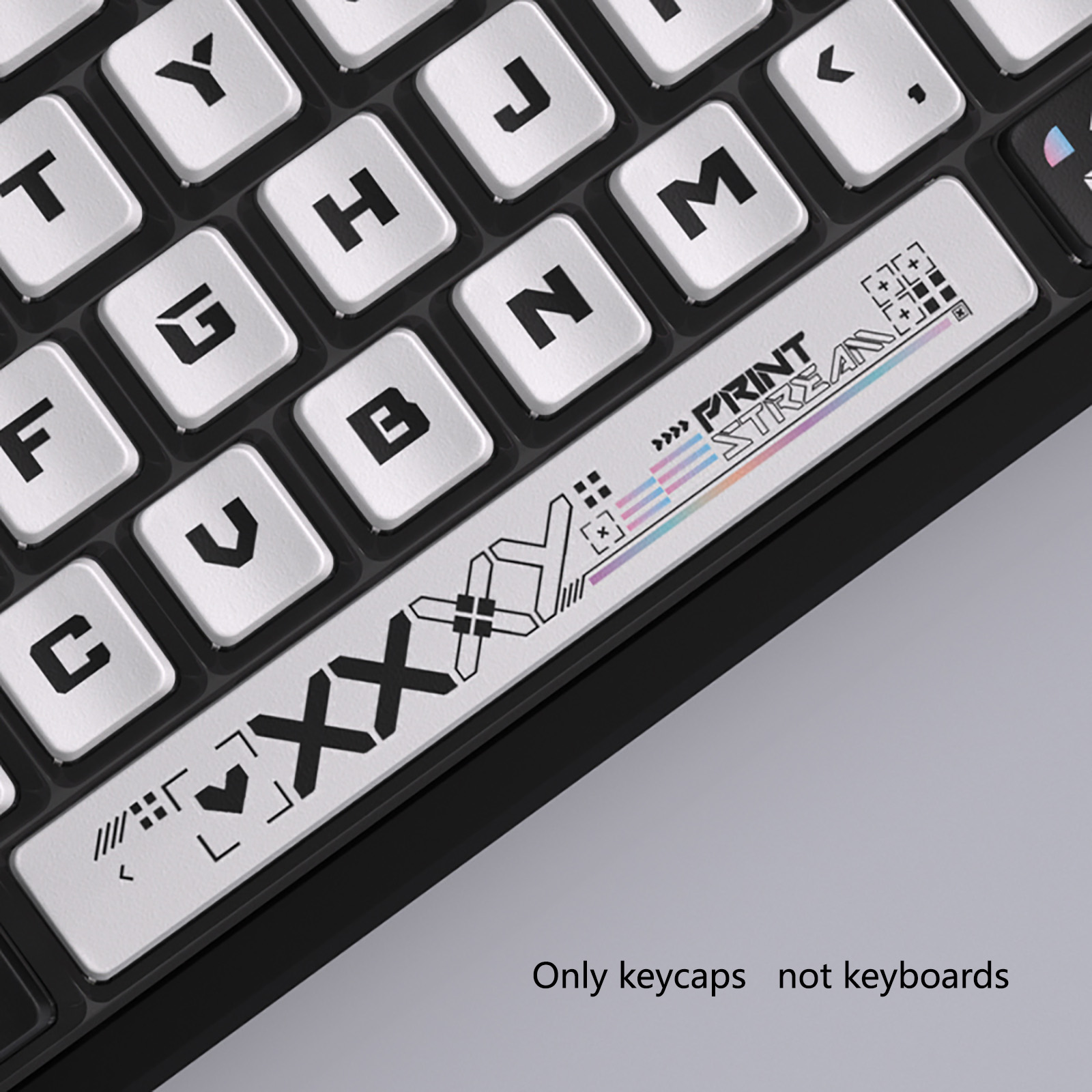 Teclas de tema Pudding em pret - Keyboard Gaming Transparent avaliação e preço