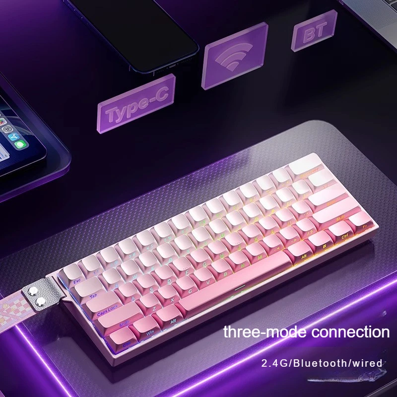 Teclado Magnético AULA MINI 60 - Gaming Keyboard Thocky avaliação e preço