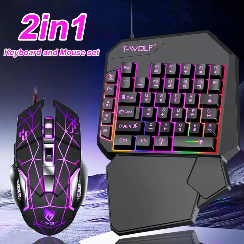 Conversor de Jogos Móveis 2-em - Gaming Keyboard Mouse Set avaliação e preço