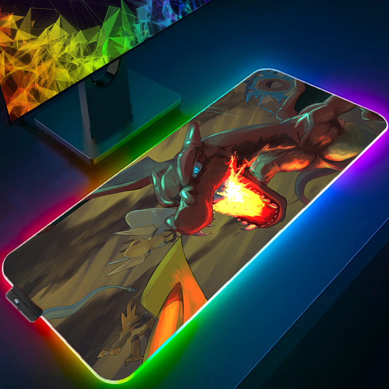Luz led mouse pad tapete de me - Gaming Keyboard Top avaliação e preço