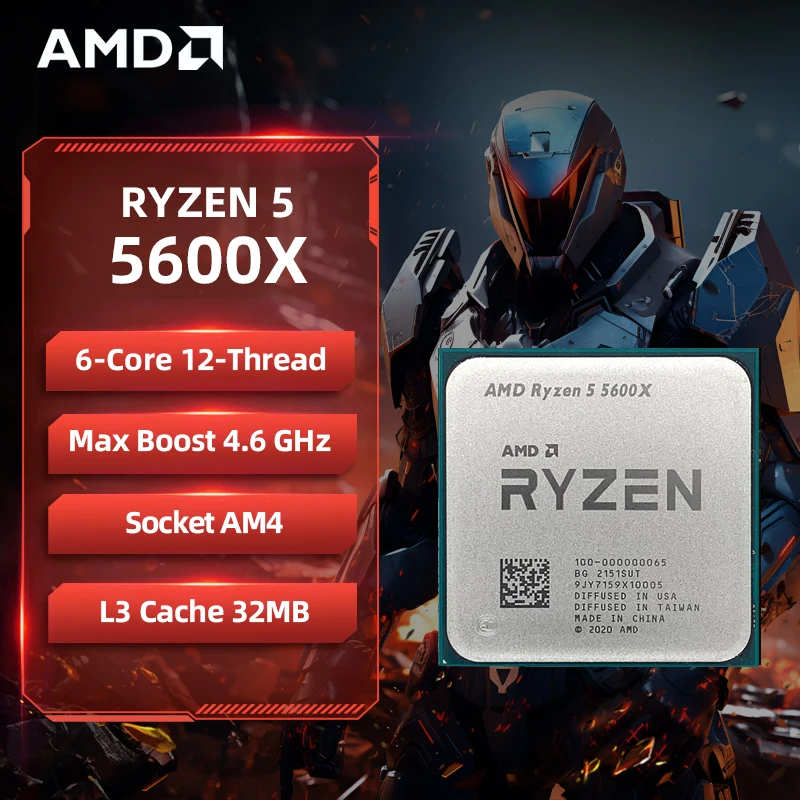 Processador Desktop AMD Ryzen  - Amd Cpu Ryzen 5 avaliação e preço