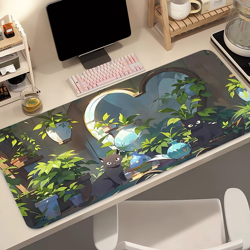 Kawaii gato preto silicone mac - Gaming Keyboard Tactile avaliação e preço