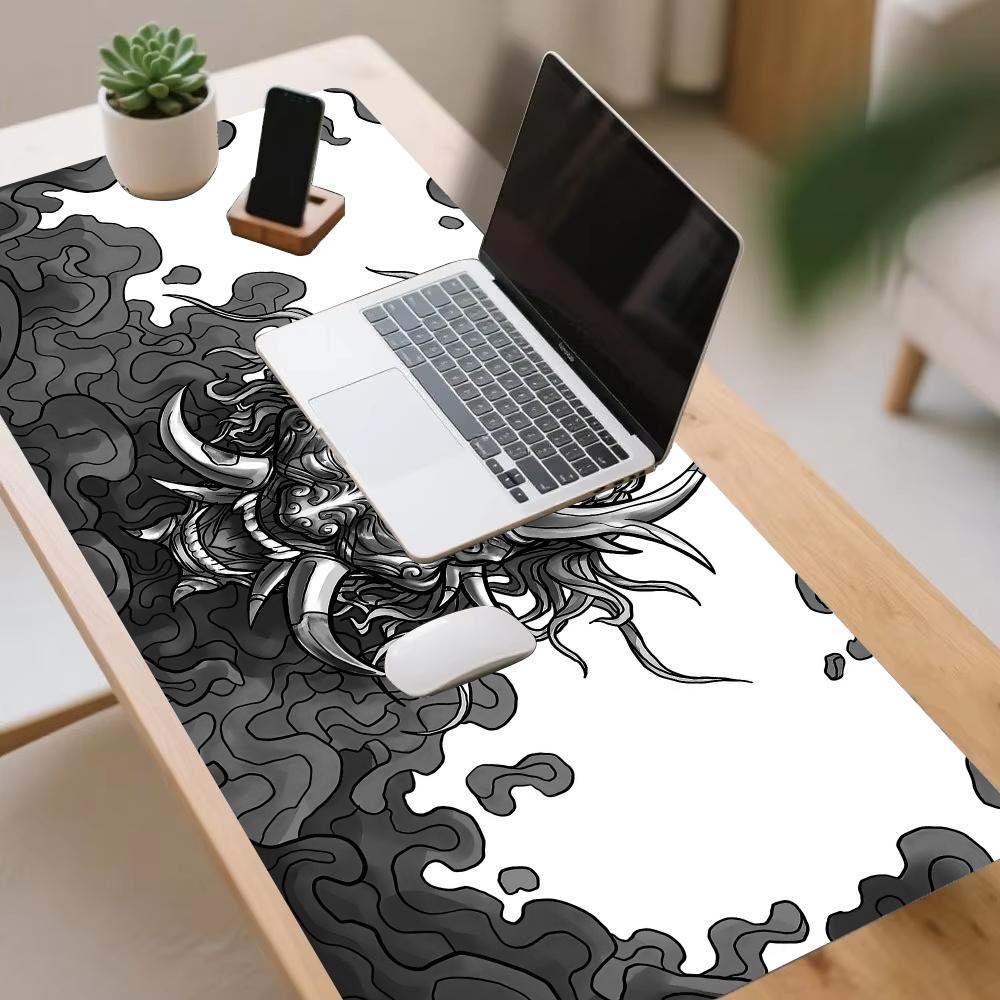 Mouse Pad Oni Hannya Grande pa - Gaming Keyboard Mouse Set avaliação e preço