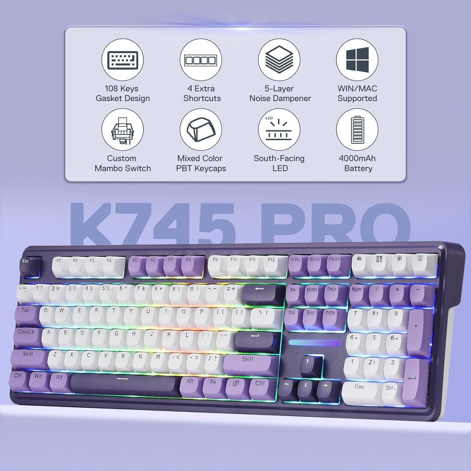 Teclado Mecânico Gamer Redrago - Gaming Keyboard Thocky avaliação e preço