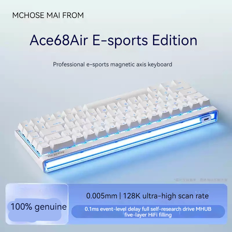 Teclado mecânico de eixo magné - Gaming Keyboard Ergo avaliação e preço