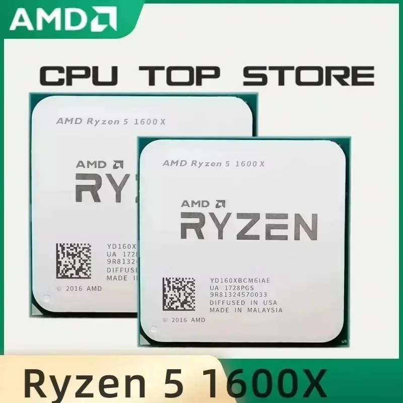 AMD Ryzen 5 1600X Original e N - Amd Cpu Ryzen 5 avaliação e preço