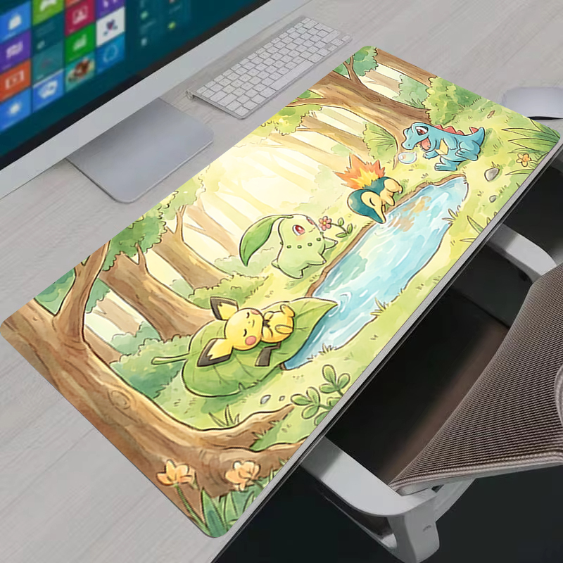 Mouse Pad Anime para PC Gamer, - Gaming Keyboard Easy To Clean avaliação e preço
